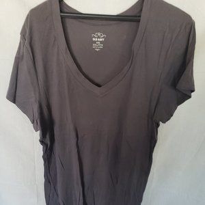 Gray, v-neck Old Navy Tee, XXL